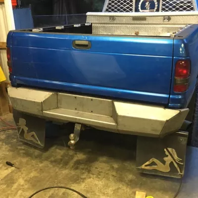 DODGE 2500-3500 1994-2002 with CLASSIC REAR Weld It Yourself STANDARD installed