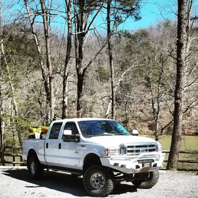 FORD F250-350 1999-2004 with CLASSIC FRONT W.I.Y.KIT OFFROAD installed
