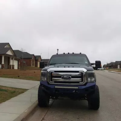 FORD F250-350 2011-2016 with CLASSIC FRONT W.I.Y.KIT STANDARD installed