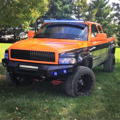 DODGE 2500-3500 1994-2002 with CLASSIC FRONT Weld It Yourself STANDARD installed