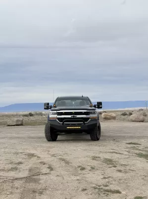 CHEVY 1500 2016-2018 with CLASSIC FRONT PREFABRICATED STANDARD installed