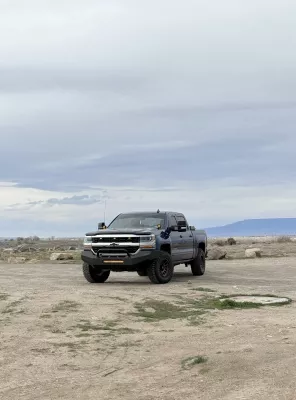 CHEVY 1500 2016-2018 with CLASSIC FRONT PREFABRICATED STANDARD installed