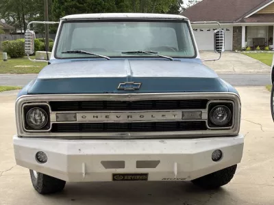 CHEVY 1500 1967-1972 with CLASSIC FRONT Weld It Yourself STANDARD installed