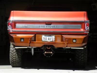 CHEVY 1500 1973-1980 with CLASSIC REAR Weld It Yourself STANDARD installed
