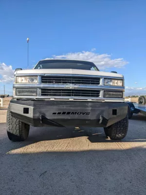 CHEVY 1500 1988-1998 with CLASSIC FRONT Weld It Yourself STANDARD installed