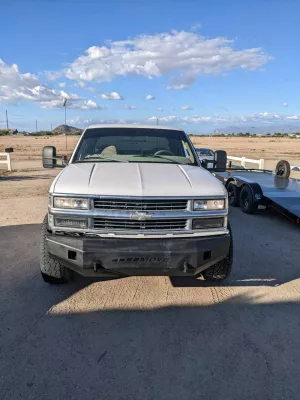 CHEVY 1500 1988-1998 with CLASSIC FRONT Weld It Yourself STANDARD installed