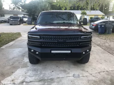 CHEVY 1500 1999-2002 with CLASSIC FRONT Weld It Yourself STANDARD installed