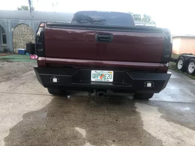 CHEVY 1500 1999-2002 with CLASSIC REAR Weld It Yourself STANDARD installed