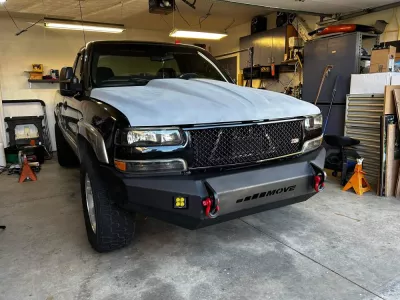 CHEVY 1500 1999-2002 with CLASSIC FRONT Weld It Yourself STANDARD installed