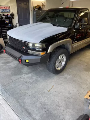 CHEVY 1500 1999-2002 with CLASSIC FRONT Weld It Yourself STANDARD installed