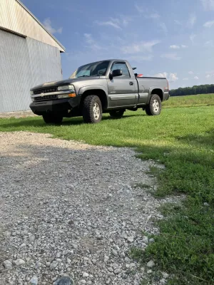 CHEVY 1500 1999-2002 with PRECISION FRONT Weld It Yourself STANDARD installed