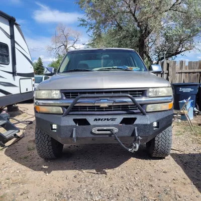 CHEVY 1500 1999-2002 with CLASSIC FRONT Weld It Yourself Offroad installed