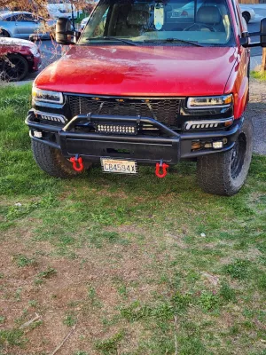 CHEVY 1500 1999-2002 with EMBARK FRONT Weld It Yourself STANDARD installed