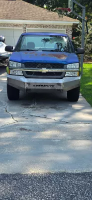 Chevy 1500 2003-2007 with a classic front weld it yourself bumper kit