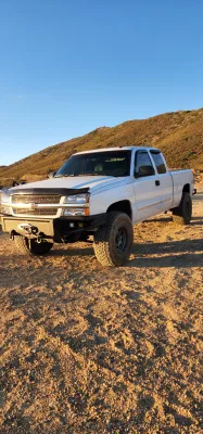 CHEVY 1500 2003-2007 with EMBARK FRONT Weld It Yourself Offroad installed