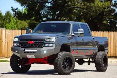 CHEVY 1500 2003-2007 with CLASSIC FRONT Weld It Yourself STANDARD installed