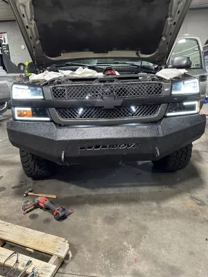 CHEVY 1500 2003-2007 with CLASSIC FRONT Weld It Yourself STANDARD installed