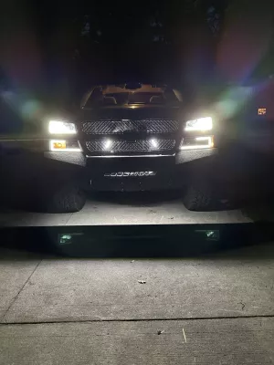 CHEVY 1500 2003-2007 with CLASSIC FRONT Weld It Yourself STANDARD installed