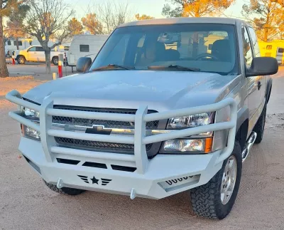 CHEVY 1500 2003-2007 with PRECISION FRONT Weld It Yourself STANDARD installed