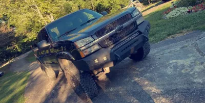 CHEVY 1500 2003-2007 with CLASSIC FRONT Weld It Yourself STANDARD installed