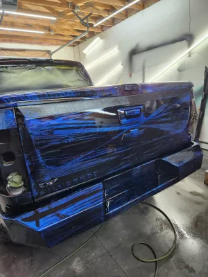 CHEVY 1500 2007.5-2013 with CLASSIC REAR Weld It Yourself STANDARD installed