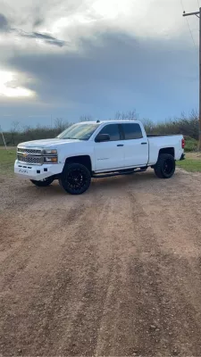 CHEVY 1500 2014-2015 with CLASSIC FRONT Weld It Yourself STANDARD installed