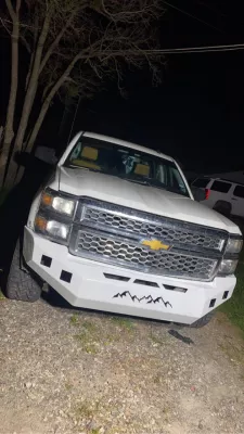 CHEVY 1500 2014-2015 with CLASSIC FRONT Weld It Yourself STANDARD installed
