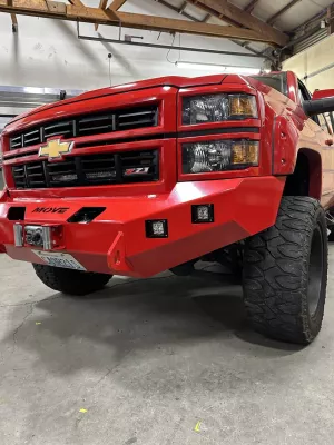 CHEVY 1500 2014-2015 with CLASSIC FRONT Weld It Yourself Offroad installed