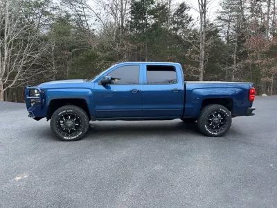 CHEVY 1500 2016-2018 with PRECISION FRONT W.I.Y.KIT STANDARD installed