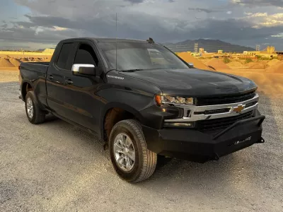 CHEVY 1500 2019-2022 with CLASSIC FRONT Weld It Yourself STANDARD installed