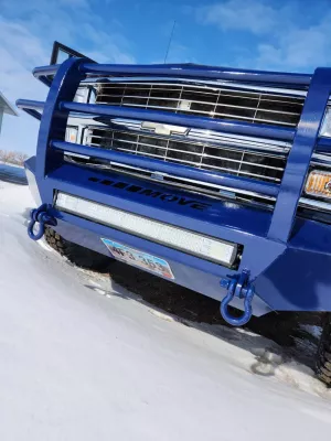 CHEVY 2500-3500HD 1988-1998 with PRECISION FRONT W.I.Y.KIT STANDARD installed