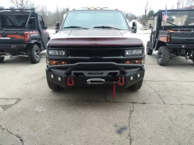CHEVY 2500-3500HD 1988-1998 with CLASSIC FRONT W.I.Y.KIT OFFROAD installed