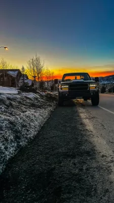 CHEVY 2500-3500HD 1988-1998 with CLASSIC FRONT W.I.Y.KIT STANDARD installed