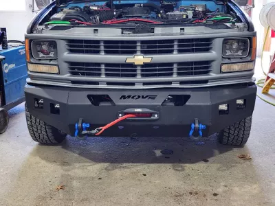 CHEVY 2500-3500HD 1988-1998 with CLASSIC FRONT W.I.Y.KIT OFFROAD installed