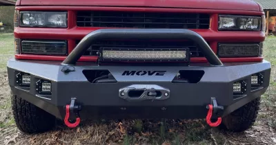 CHEVY 2500-3500HD 1988-1998 with CLASSIC FRONT W.I.Y.KIT OFFROAD installed