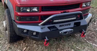 CHEVY 2500-3500HD 1988-1998 with CLASSIC FRONT W.I.Y.KIT OFFROAD installed