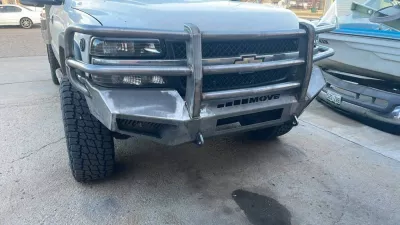 CHEVY 2500-3500HD 1999-2002 with PRECISION FRONT Weld It Yourself STANDARD installed