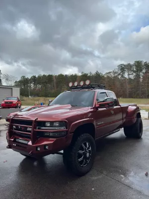 CHEVY 2500-3500HD 1999-2002 with CLASSIC FRONT Weld It Yourself STANDARD installed