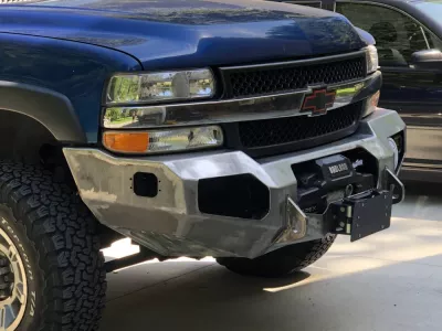 CHEVY 2500-3500HD 1999-2002 with CLASSIC FRONT Weld It Yourself Offroad installed
