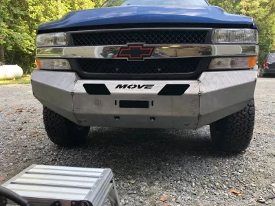 CHEVY 2500-3500HD 1999-2002 with CLASSIC FRONT Weld It Yourself Offroad installed