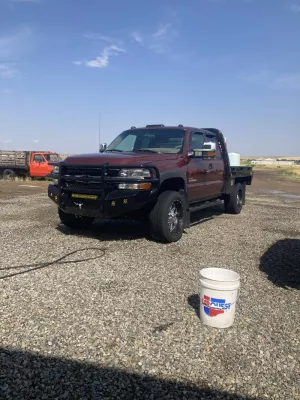 CHEVY 2500-3500HD 1999-2002 with CLASSIC FRONT Weld It Yourself STANDARD installed