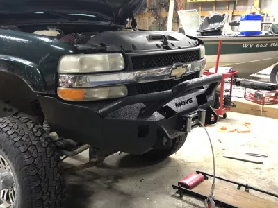 CHEVY 2500-3500HD 1999-2002 with CLASSIC FRONT Weld It Yourself Offroad installed