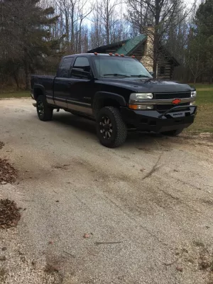 CHEVY 2500-3500HD 1999-2002 with CLASSIC FRONT W.I.Y.KIT OFFROAD installed