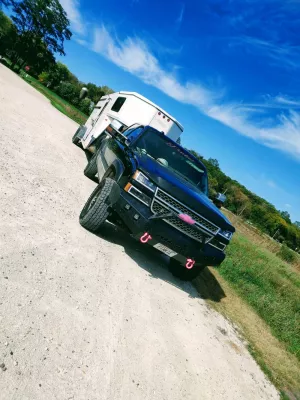 CHEVY 2500-3500HD 2003-2007 with CLASSIC FRONT Weld It Yourself STANDARD installed