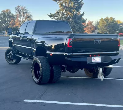 CHEVY 2500-3500HD 2003-2007 with PRECISION REAR Weld It Yourself STANDARD installed