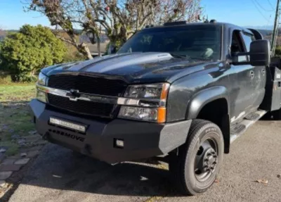 CHEVY 2500-3500HD 2003-2007 with CLASSIC FRONT Weld It Yourself STANDARD installed