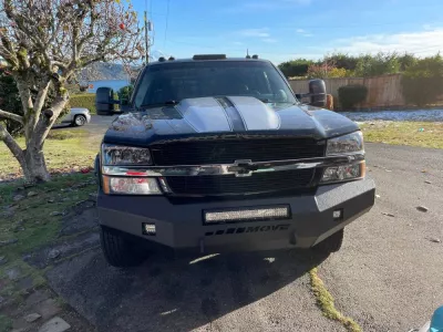 CHEVY 2500-3500HD 2003-2007 with CLASSIC FRONT Weld It Yourself STANDARD installed