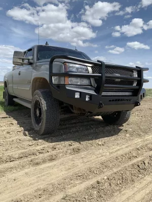 CHEVY 2500-3500HD 2003-2007 with CLASSIC FRONT Weld It Yourself STANDARD installed