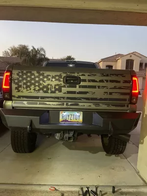 CHEVY 2500-3500HD 2003-2007 with CLASSIC REAR Weld It Yourself STANDARD installed