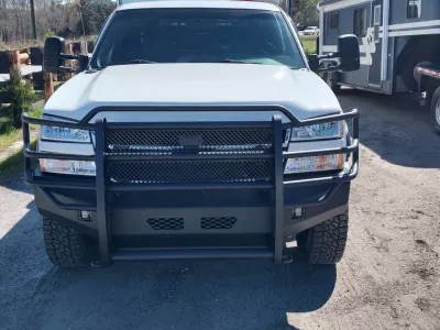 CHEVY 2500-3500HD 2003-2007 with CLASSIC FRONT Weld It Yourself STANDARD installed